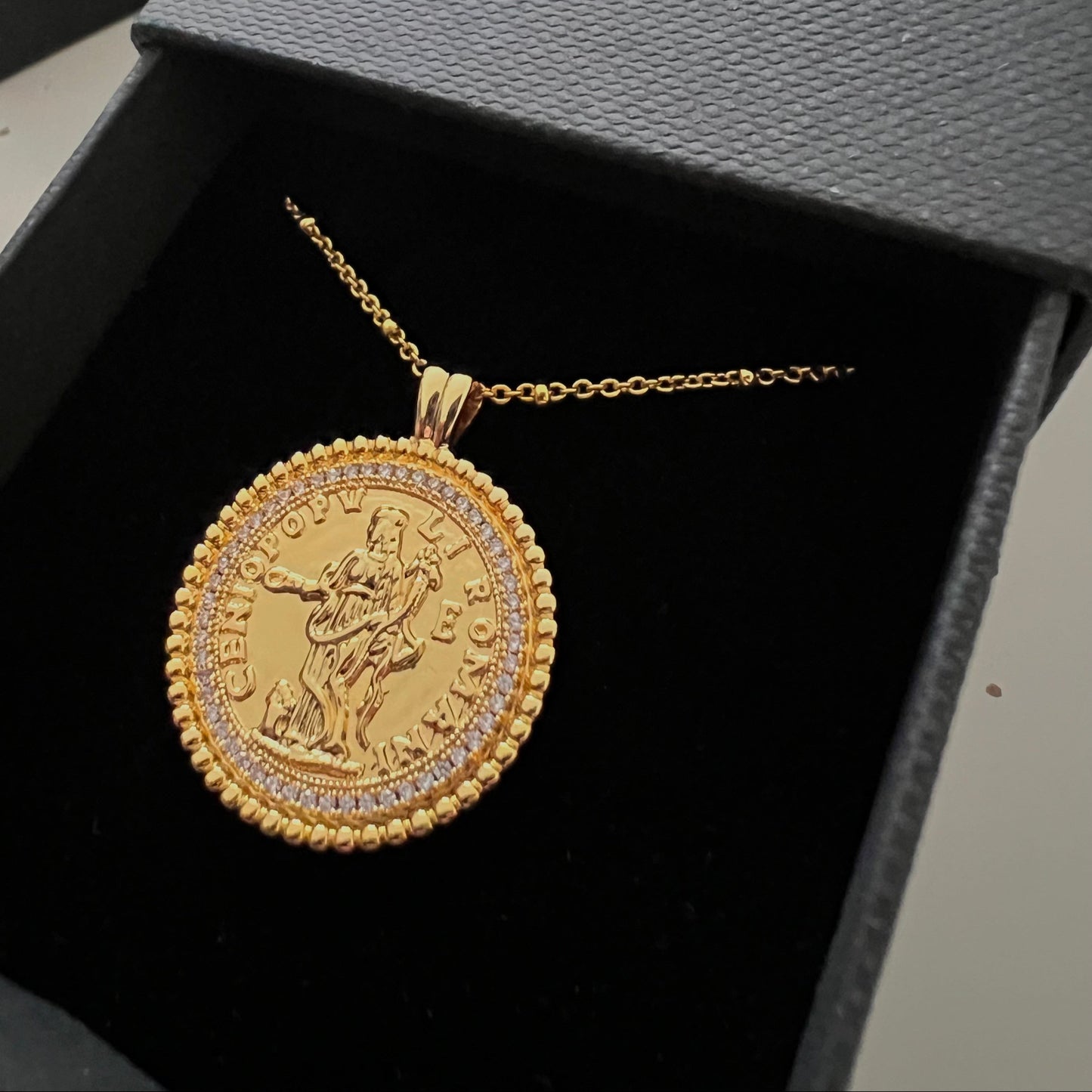 The Auriel Coin Necklace-3