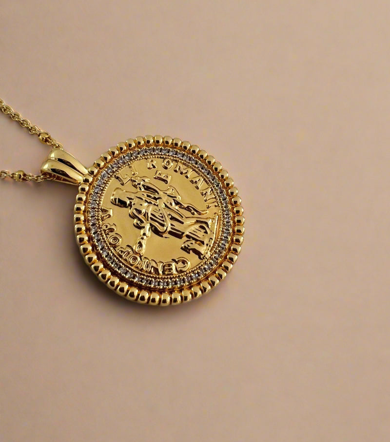 The Auriel Coin Necklace-2