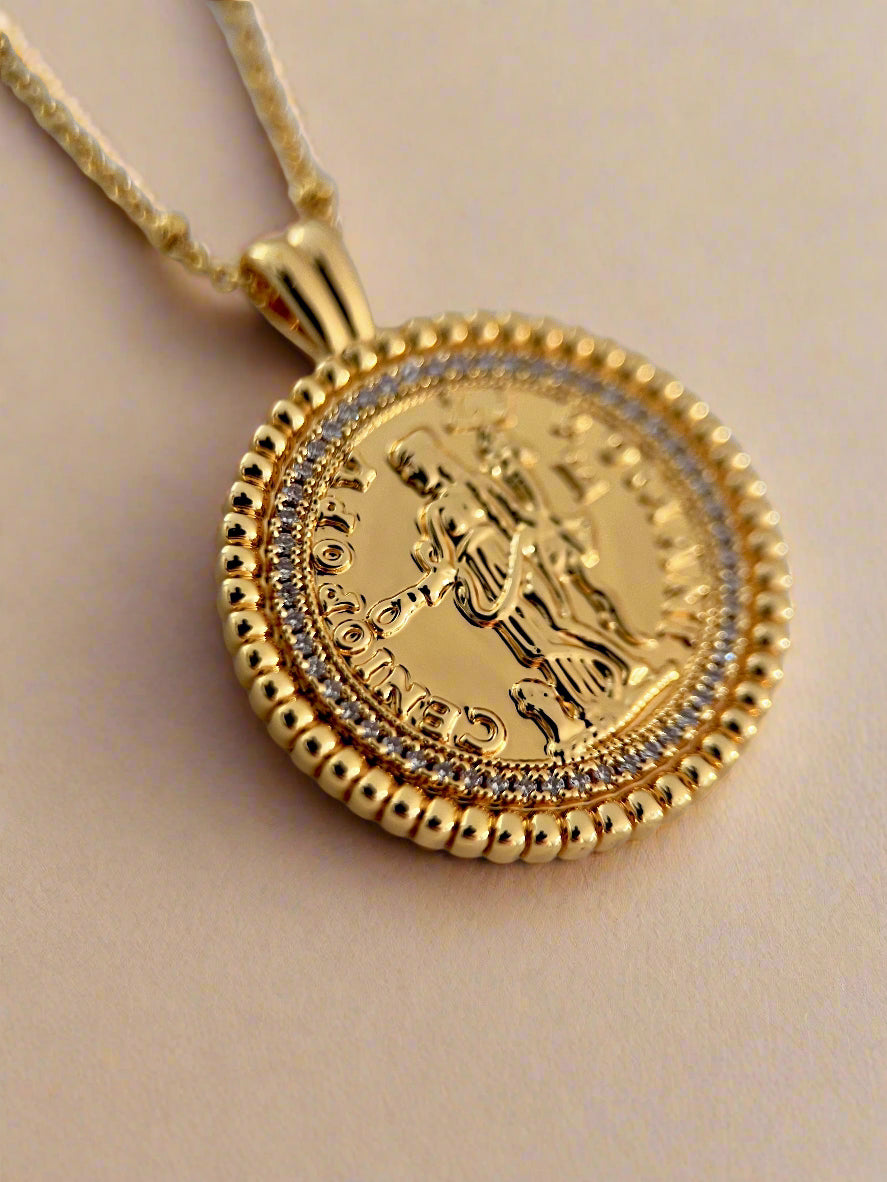 The Auriel Coin Necklace-1