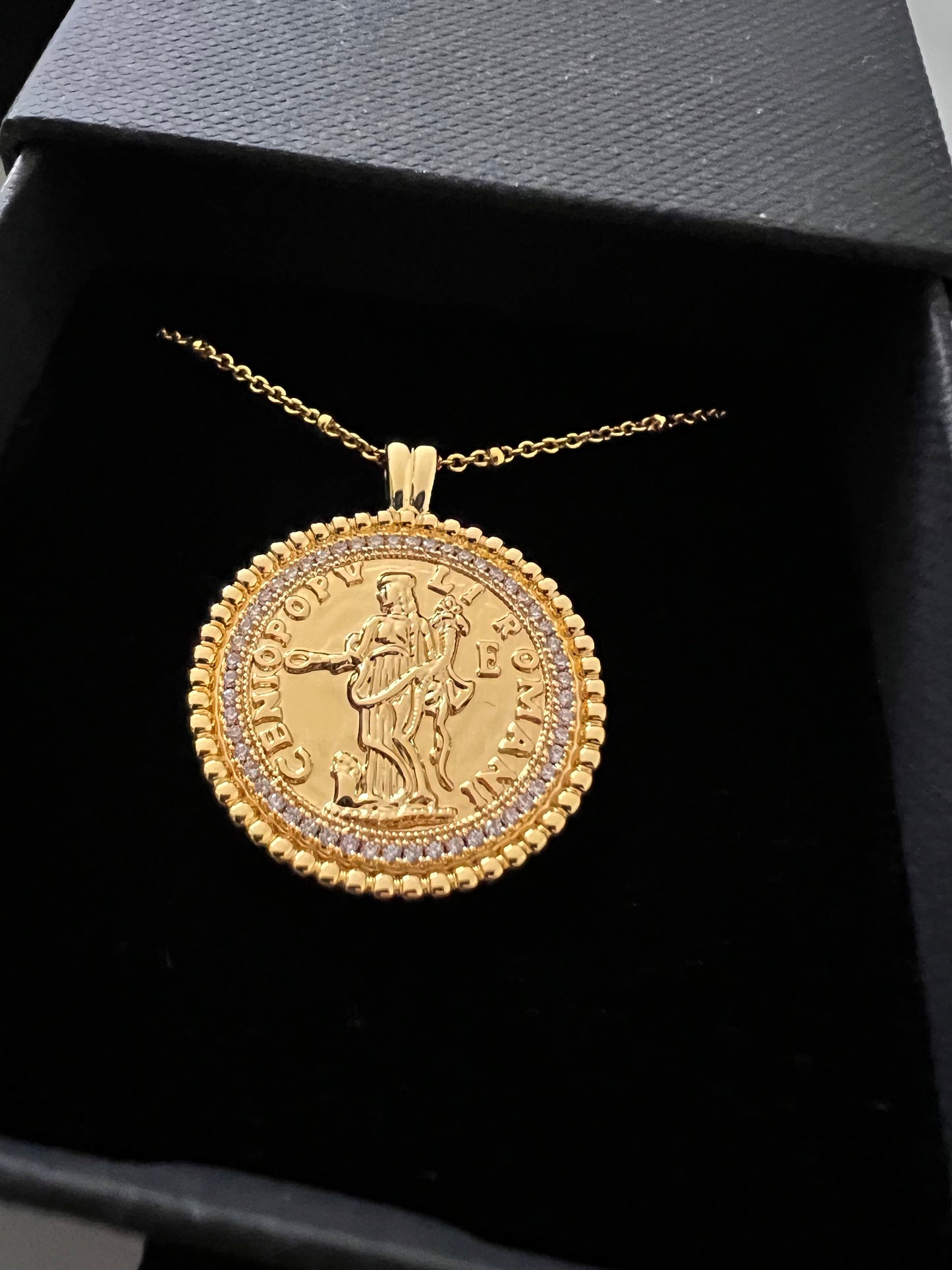 The Auriel Coin Necklace-4